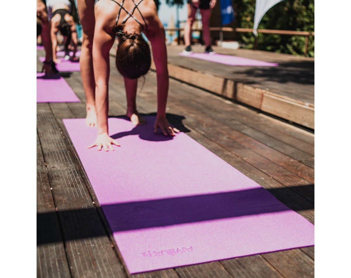 Amila Στρώμα Yoga 173 x 61cm x 6mm, 1100gr Μωβ Amila Στρώμα Yoga 173 x 61cm x 6mm, 1100gr Μωβ