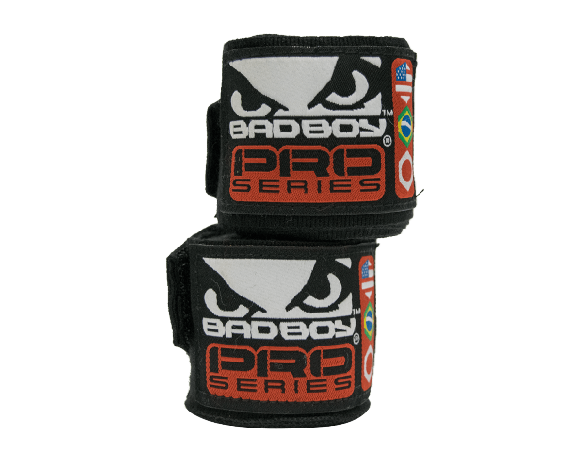 Bad Boy Hand Wraps 3.5m Stretch Black Bad Boy Hand Wraps 3.5m Stretch Black