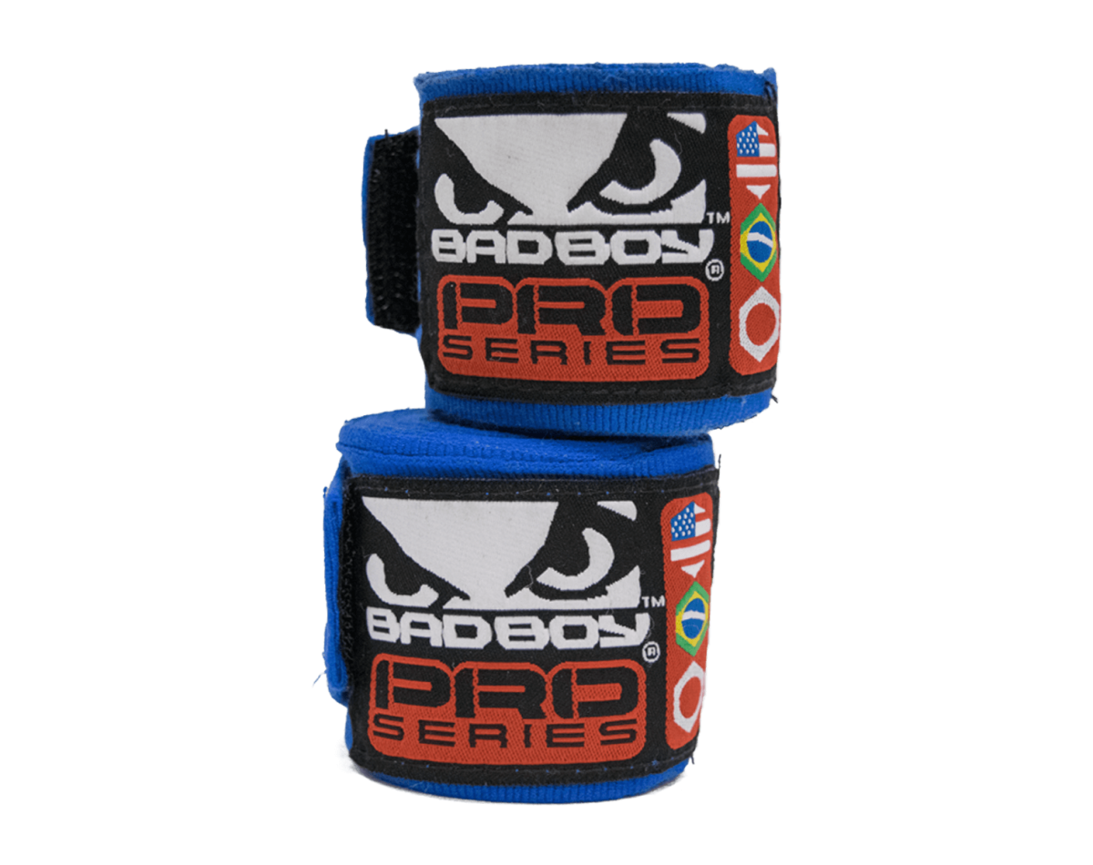 Bad Boy Hand Wraps 3.5m Stretch Blue