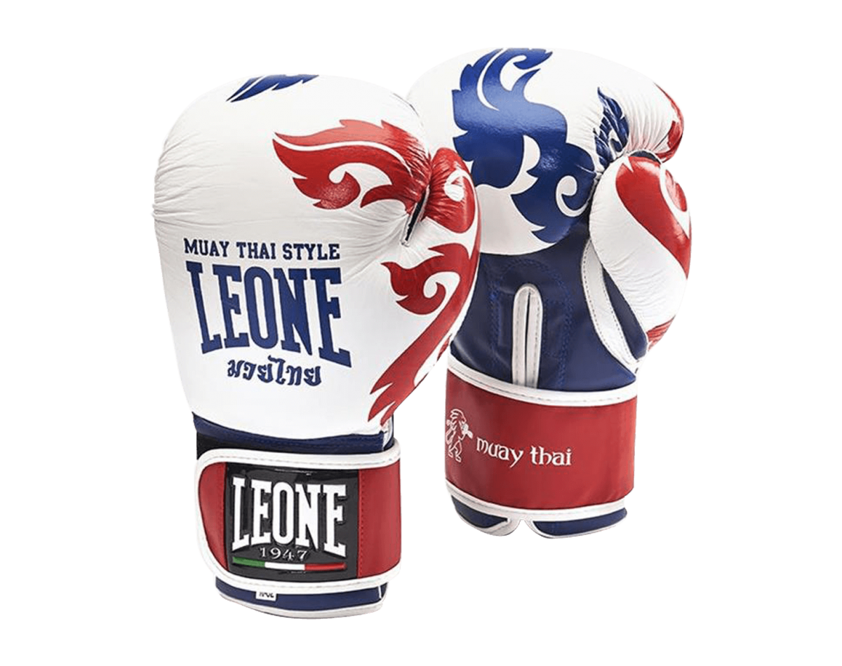 Leone Muay Thai Boxing Gloves White