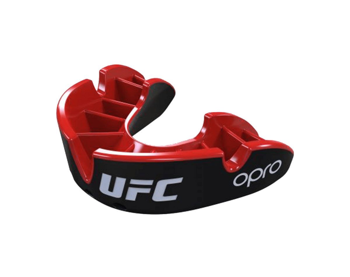 Opro UFC Silver Adult Black