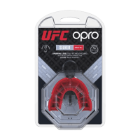 Opro UFC Silver Adult Black