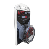 Opro UFC Silver Adult Black