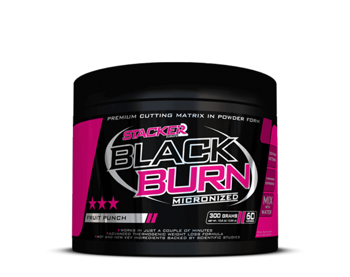 Stacker2 Black Burn Micronized 300 g