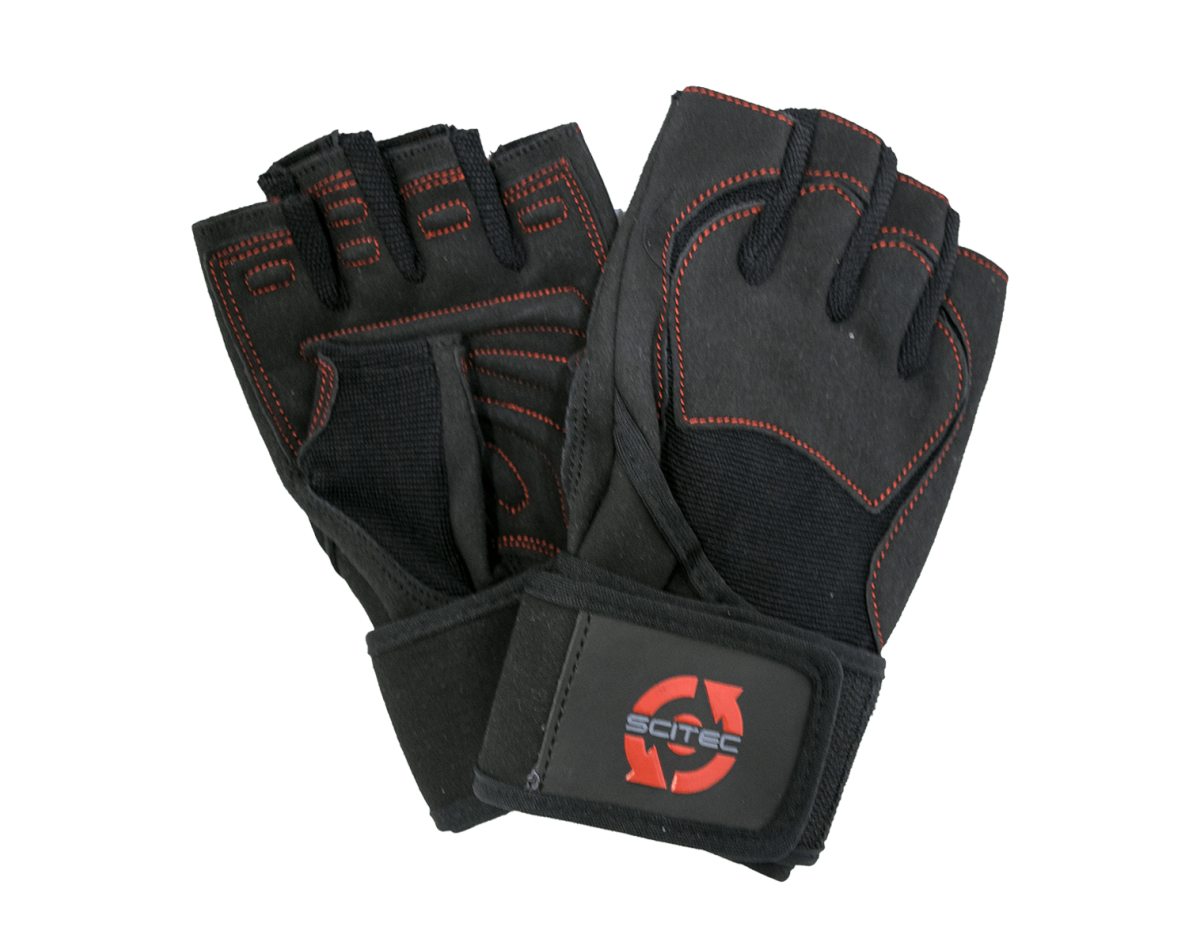 Scitec Nutrition Gloves Red Style