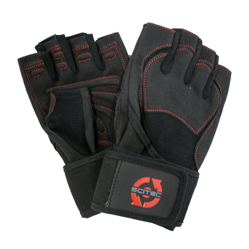 Scitec Nutrition Gloves Red Style Scitec Nutrition Gloves Red Style
