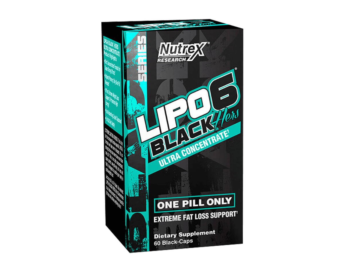 Nutrex Lipo-6 Black Hers Ultra Concentrate 60 Caps.