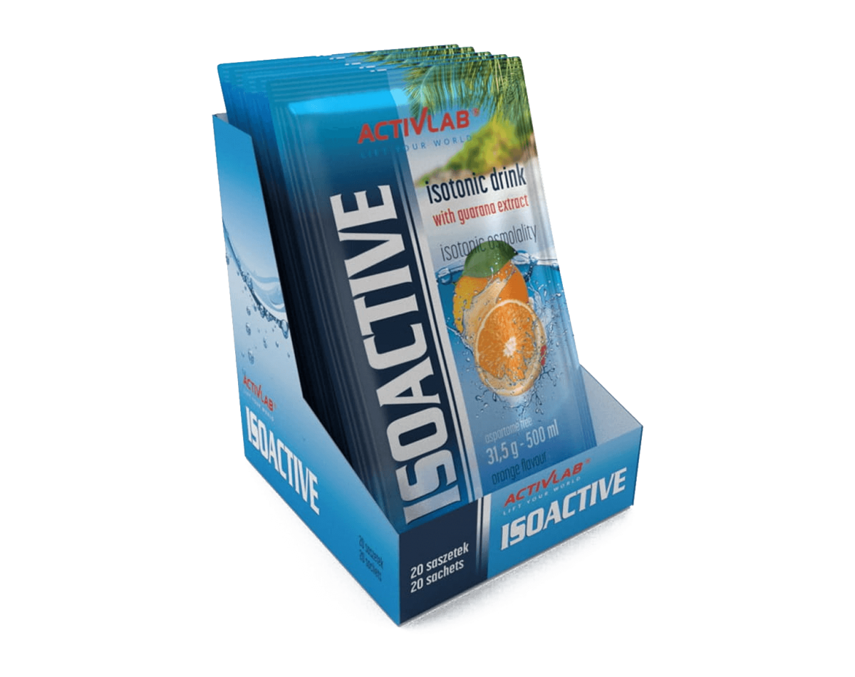 Activlab Isoactive Orange 20 x 31.5gr Activlab Isoactive Orange 20 x 31.5gr