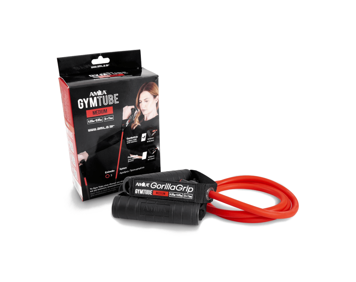 Amila Λάστιχο Gym Tube Gorilla Grip Medium