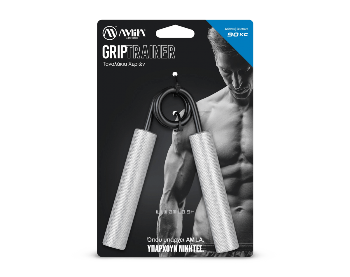 Amila Ταναλάκι Grip Trainer Αλουμινίου με Αντίσταση 90kg Amila Ταναλάκι Grip Trainer Αλουμινίου με Αντίσταση 90kg