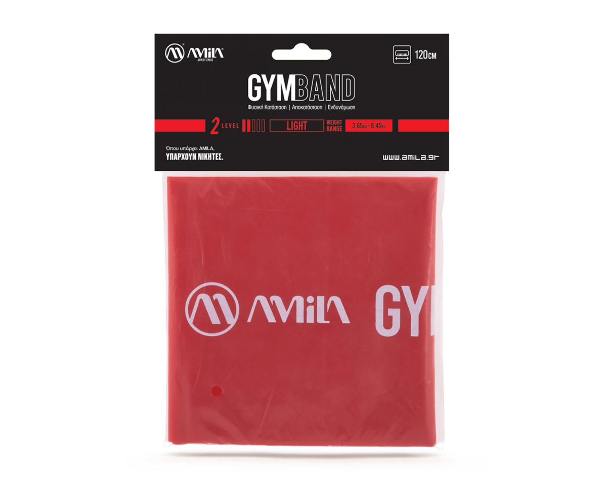 Amila Λάστιχο Αντίστασης GymBand 1.2m Light