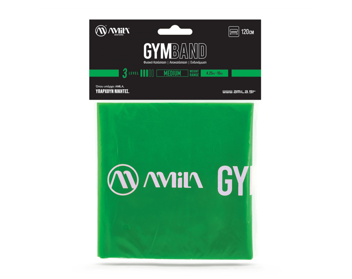 Amila Λάστιχο Αντίστασης GymBand 1.2m Medium
