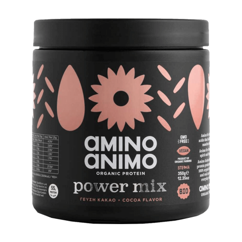 Amino Animo Organic Protein Power Mix Cocoa 350gr Amino Animo Organic Protein Power Mix Cocoa 350gr