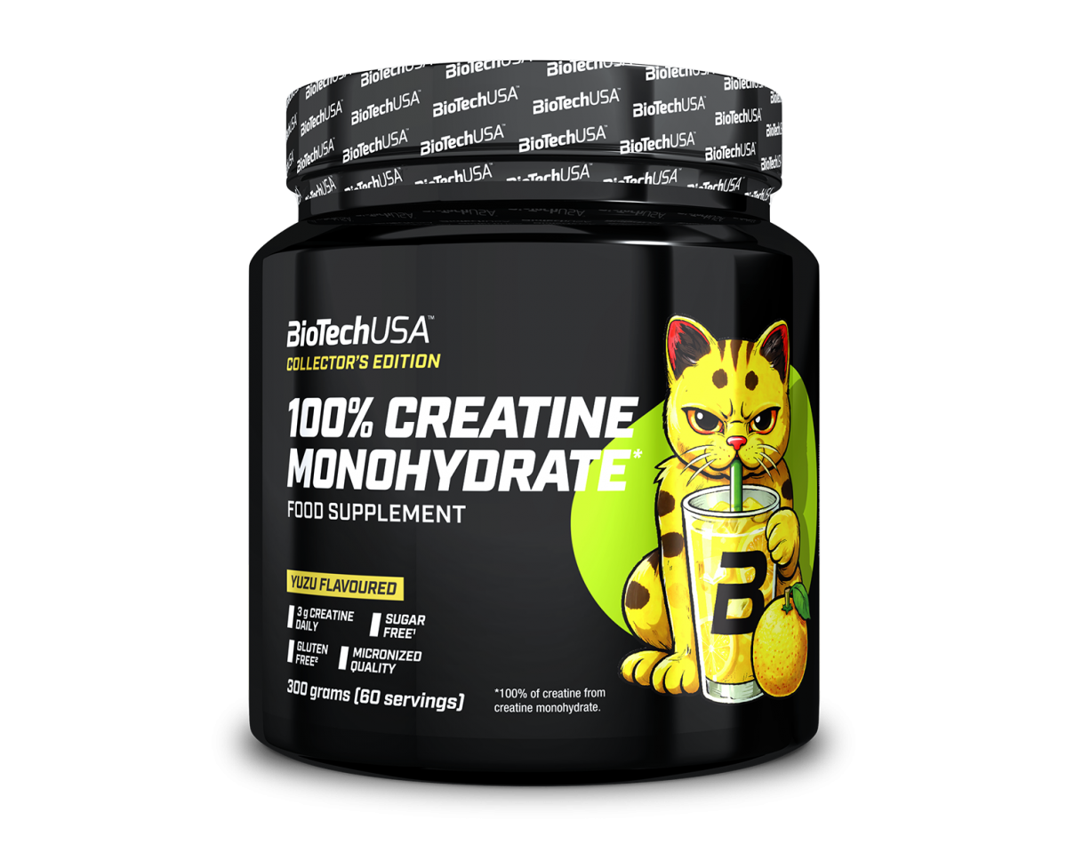 Biotech USA 100% Creatine Monohydrate Yuzu Flavoured 300gr Biotech USA 100% Creatine Monohydrate Yuzu Flavoured 300gr