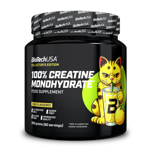 Biotech USA 100% Creatine Monohydrate Yuzu Flavoured 300gr