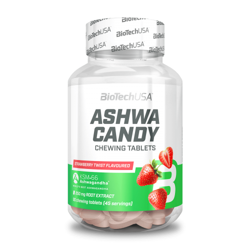 Biotech USA Ashwa Candy 90 Chewing Tablets Biotech USA Ashwa Candy 90 Chewing Tablets