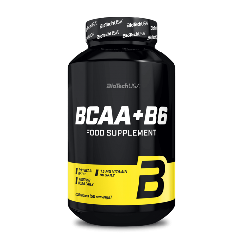 Biotech USA BCAA + B6 200 Tabs Biotech USA BCAA + B6 200 Tabs