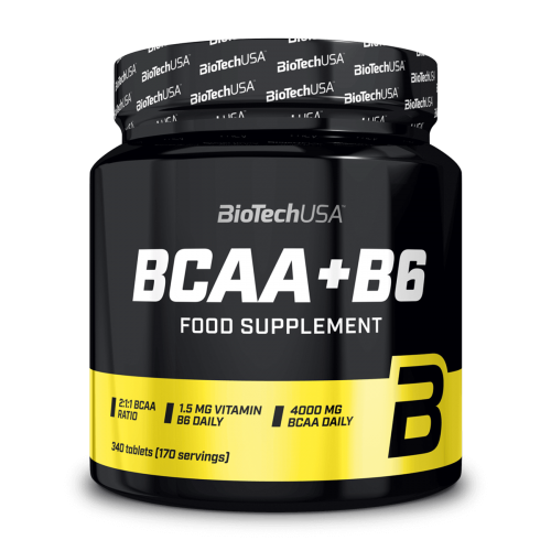 Biotech USA BCAA + B6 340 Tabs Biotech USA BCAA + B6 340 Tabs