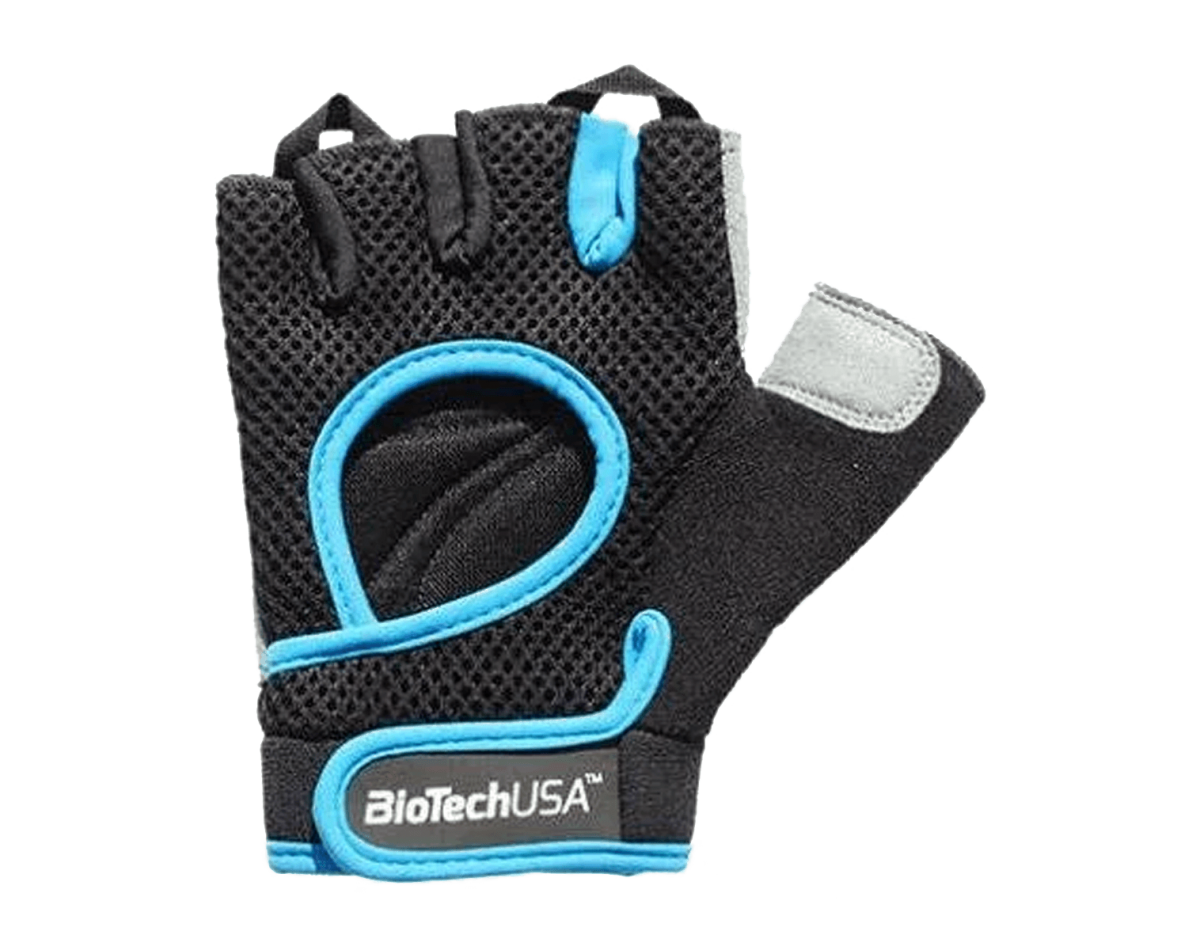 Biotech USA Budapest Gloves Black-Blue Biotech USA Budapest Gloves Black-Blue