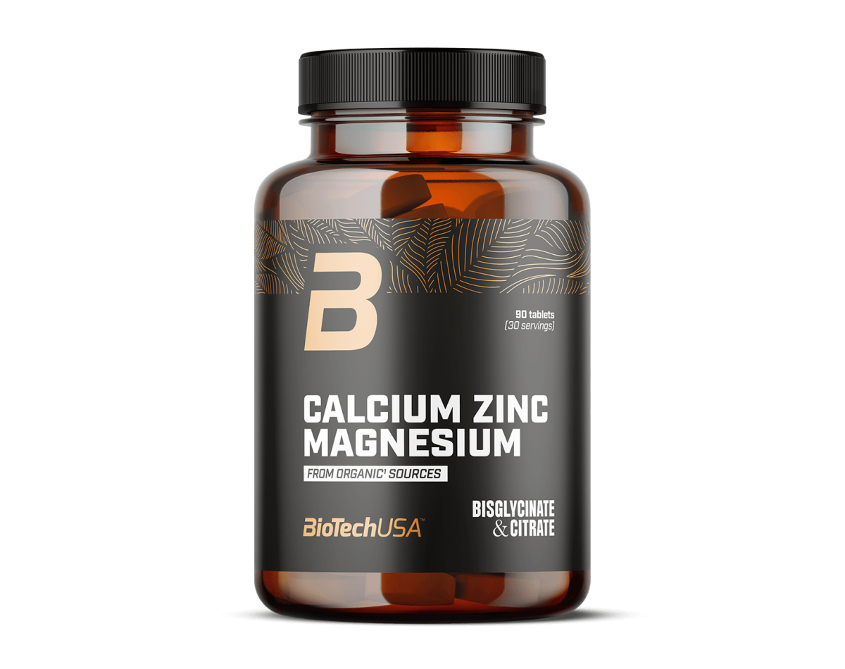 Biotech USA Calcium Zinc Magnesium 90 Tablets από Οργανικές Πηγές Biotech USA Calcium Zinc Magnesium 90 Tablets από Οργανικές Πηγές