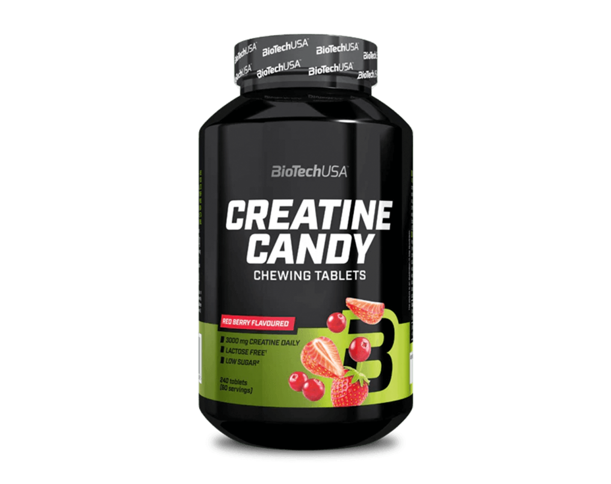 Biotech USA Creatine Candy 240 chewing tablets