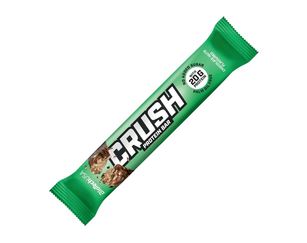 Biotech USA Crush Bar Chocolate Nuts 64gr Biotech USA Crush Bar Chocolate Nuts 64gr