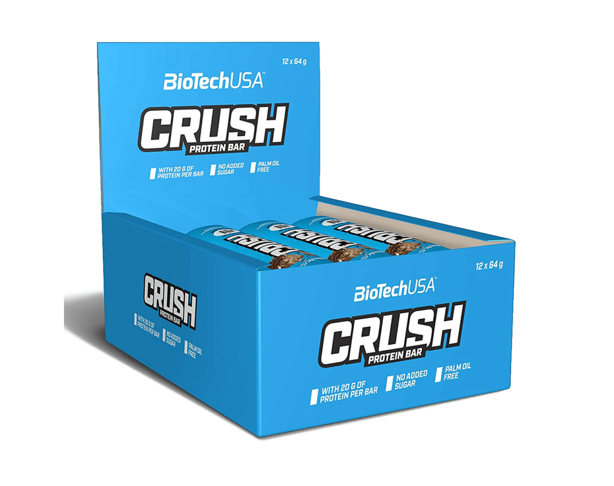 Biotech USA Crush Bar Toffee Coconut 12 x 64gr Biotech USA Crush Bar Toffee Coconut 12 x 64gr