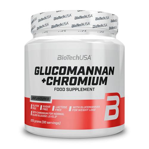 Biotech USA Glucomannan + Chromium 225gr Biotech USA Glucomannan + Chromium 225gr