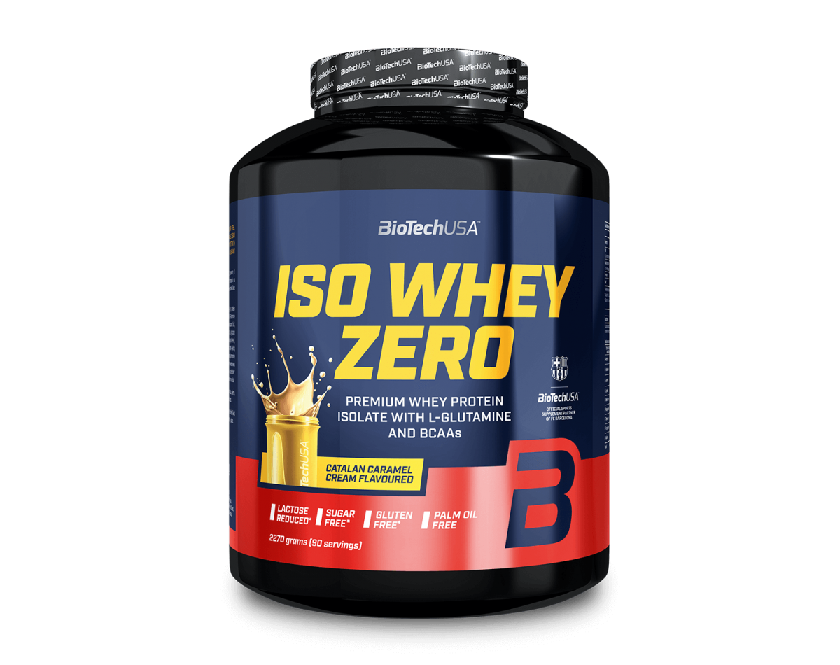 Biotech USA Iso Whey Zero Catalan Caramel Cream 2270gr