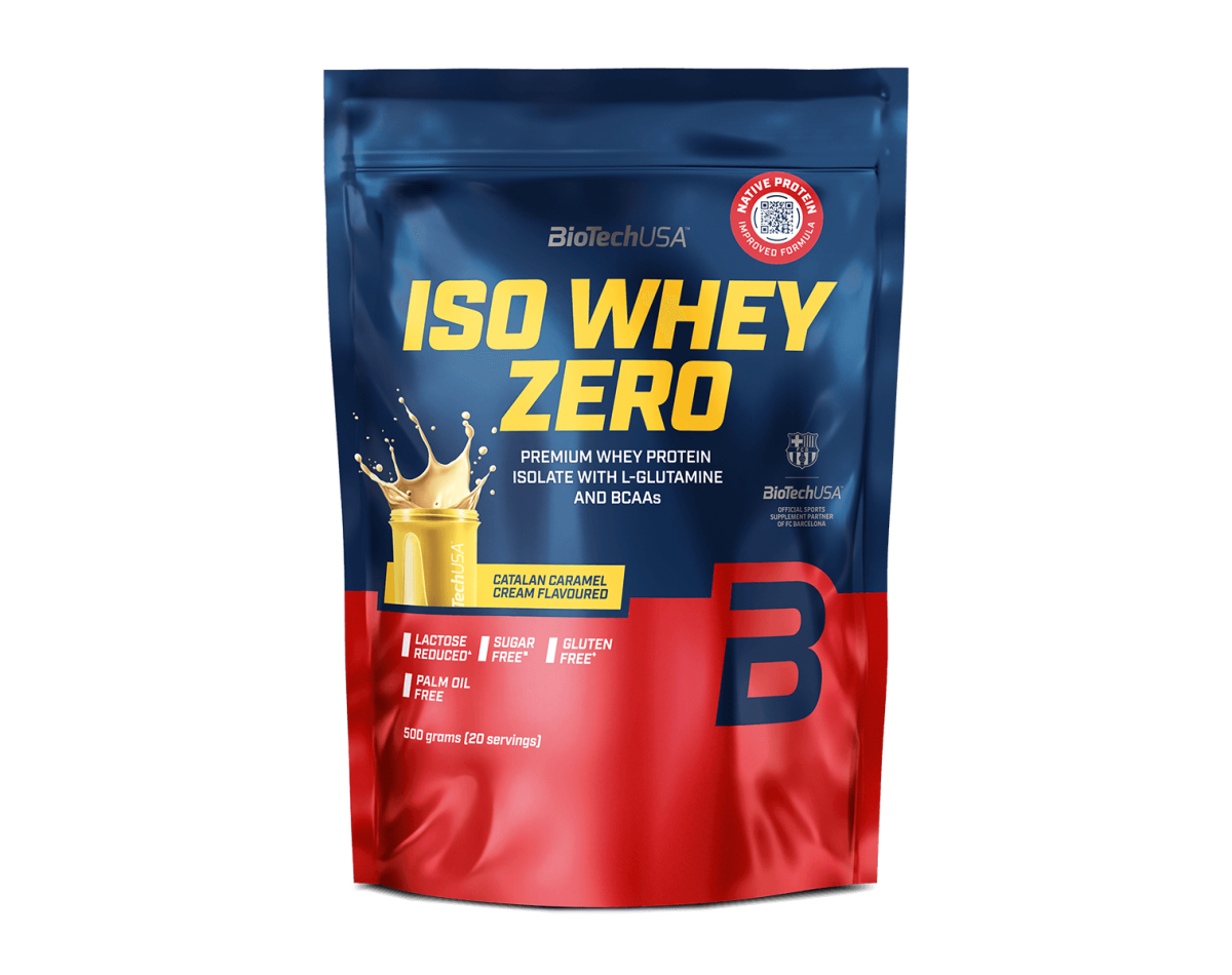 Biotech USA Iso Whey Zero Catalan Caramel Cream 500gr