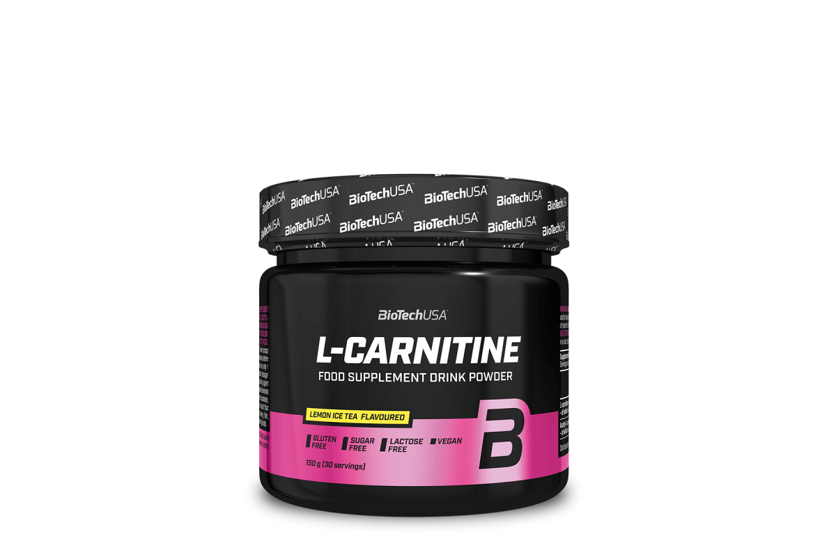 Biotech USA L-Carnitine Drink Powder – 2000mg Carnitine + Zinc