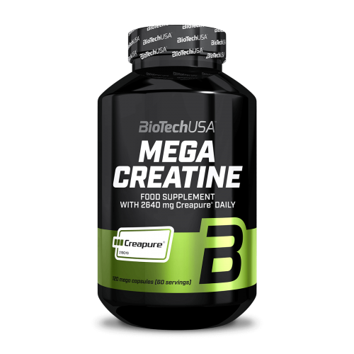 Biotech USA Mega Creatine 120 Mega Caps Creapure® Biotech USA Mega Creatine 120 Mega Caps Creapure®