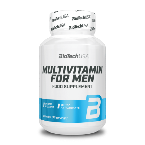 Biotech USA Multivitamin for Men 60 Tablets Biotech USA Multivitamin for Men 60 Tablets