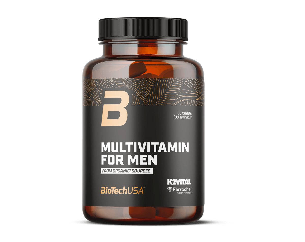 Biotech USA Multivitamin for Men 60 Tablets από Οργανικές Πηγές Biotech USA Multivitamin for Men 60 Tablets από Οργανικές Πηγές