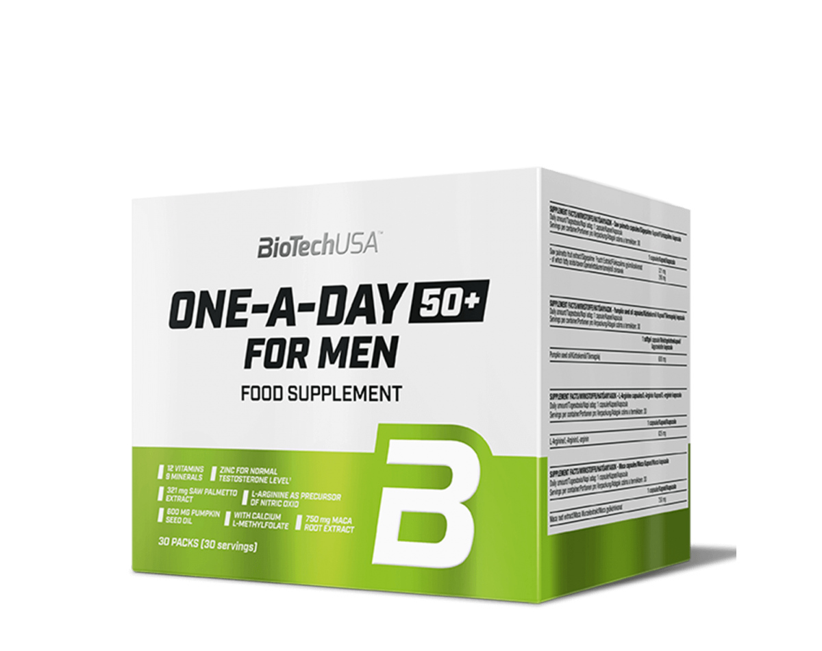 Biotech USA One-A-Day 50+ For Men 30 packs Biotech USA One-A-Day 50+ For Men 30 packs