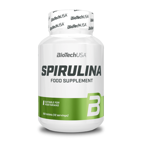 Biotech USA Spirulina 100 Tabs Biotech USA Spirulina 100 Tabs