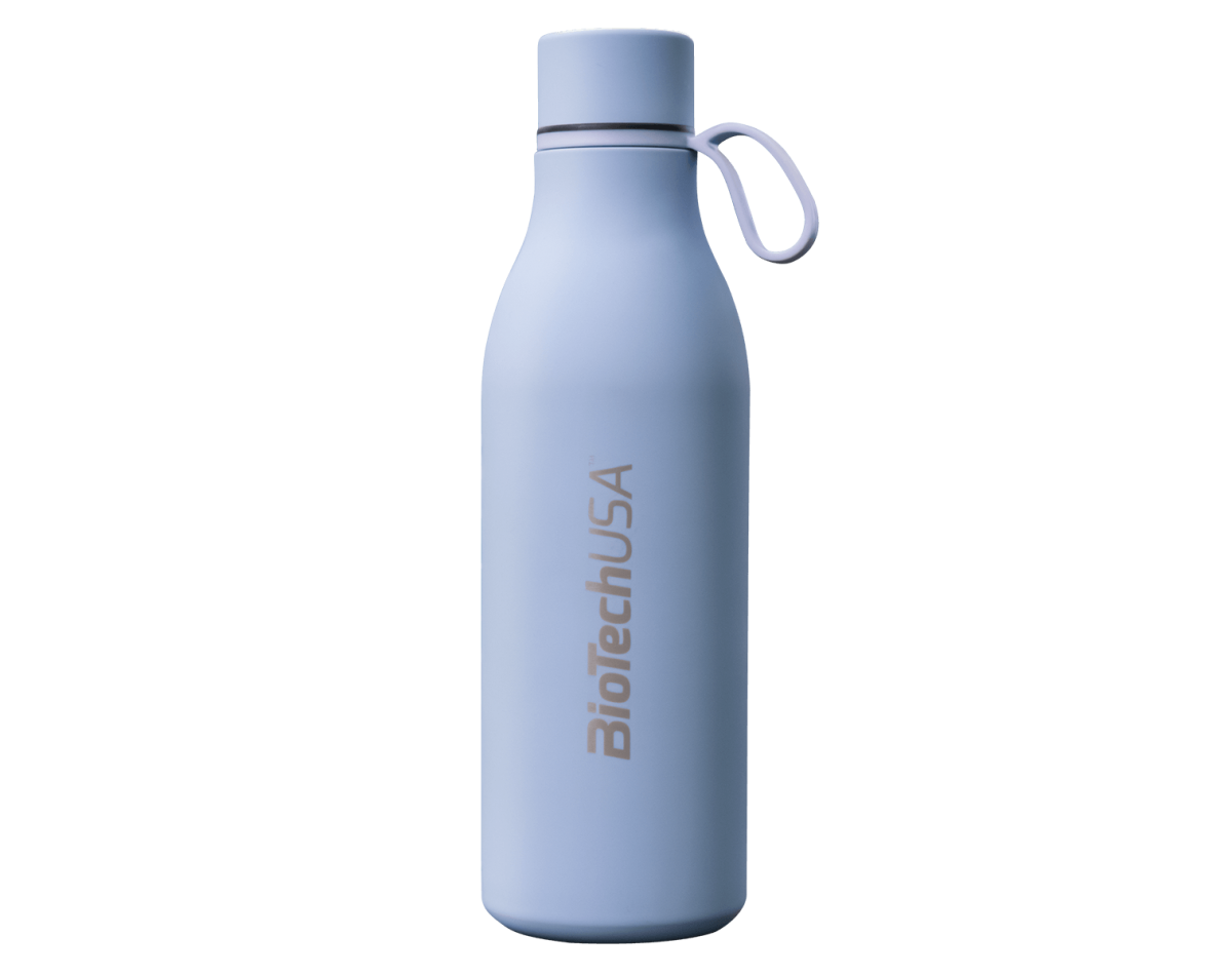 Biotech USA Stainless Steel Bottle Blue 500ml