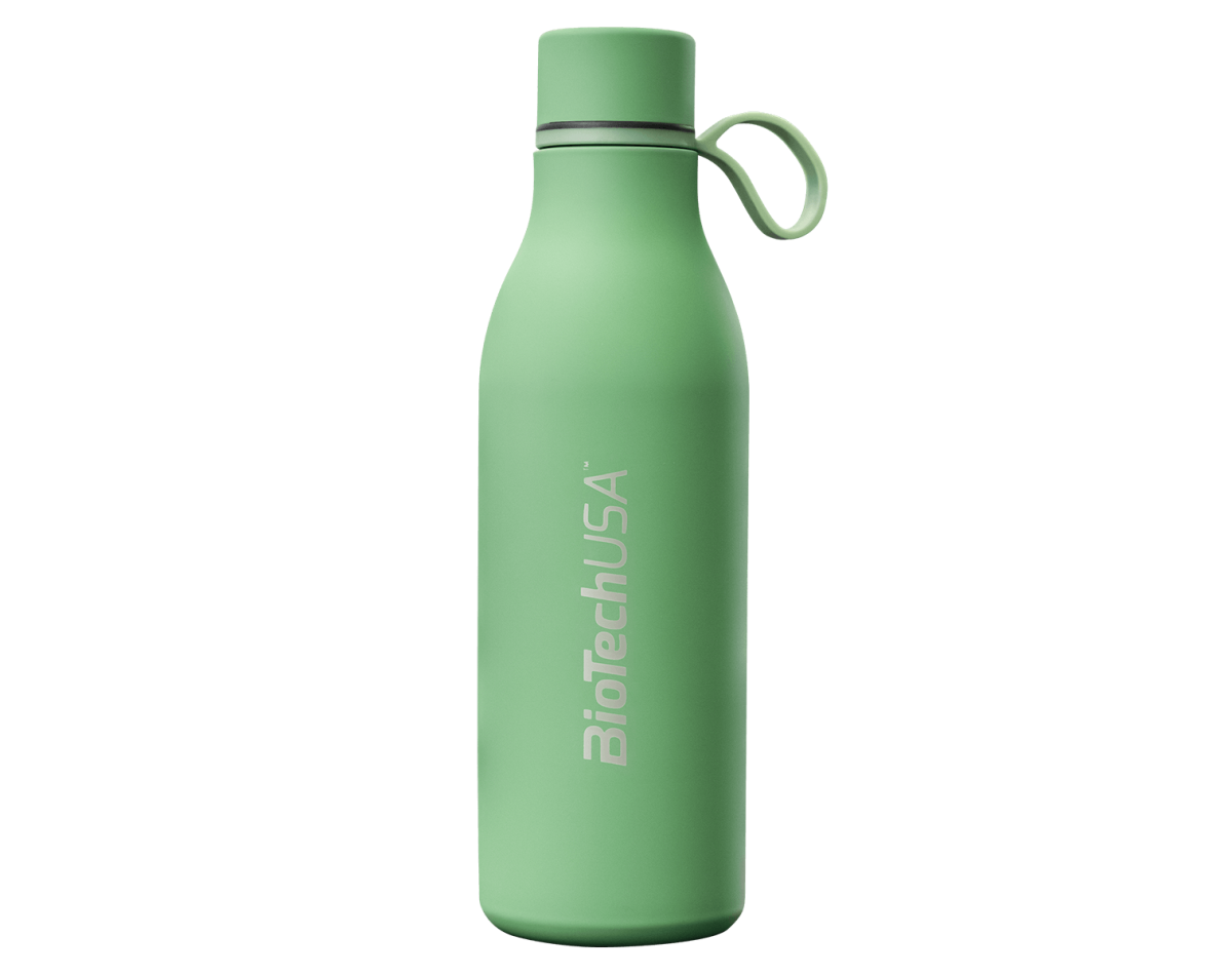 Biotech USA Stainless Steel Bottle Green 500ml