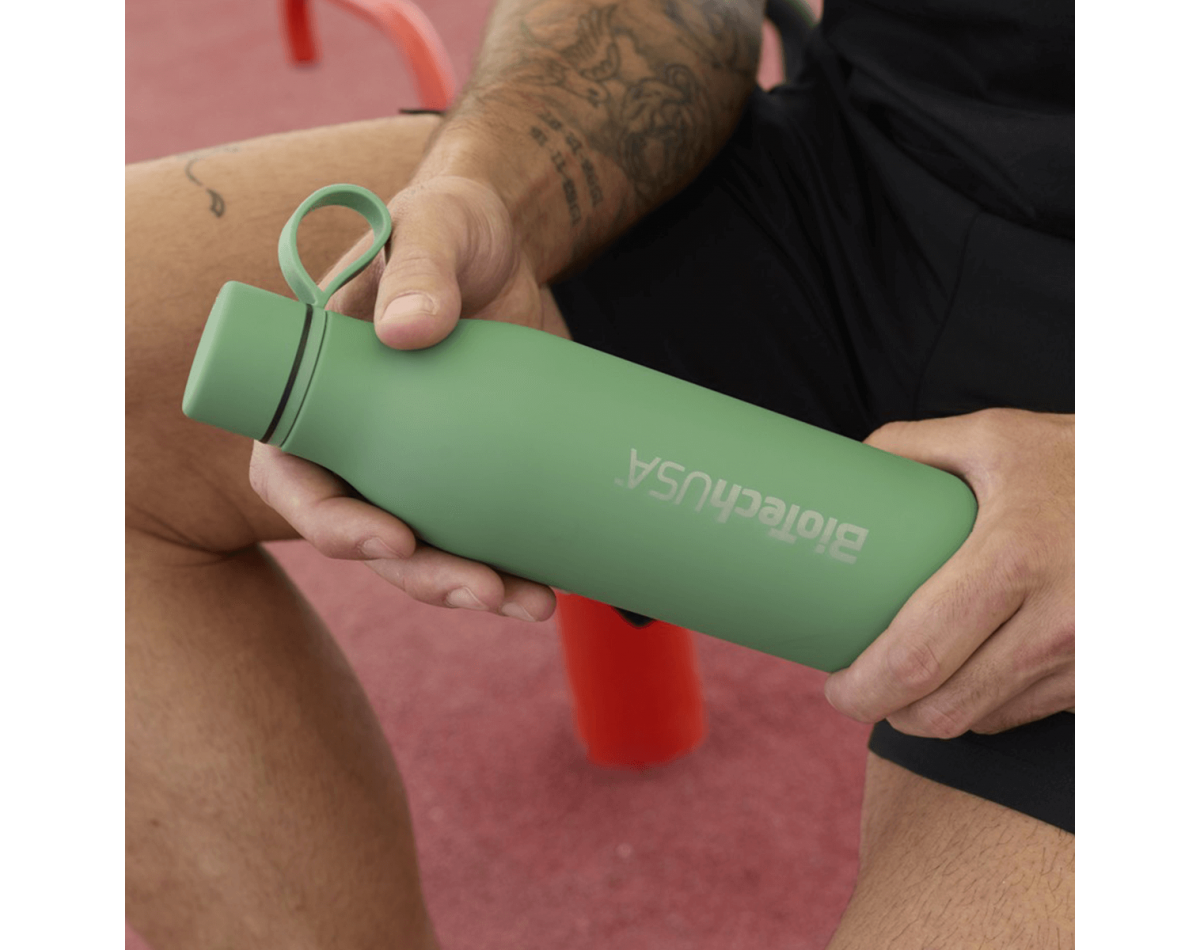 Biotech USA Stainless Steel Bottle Green 500ml