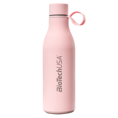 Biotech USA Stainless Steel Bottle Pink 500ml Biotech USA Stainless Steel Bottle Pink 500ml
