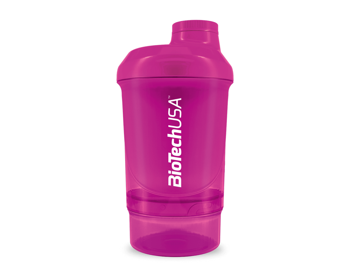 Biotech USA Wave+ Nano Shaker 300ml + 150ml Magic Magenta