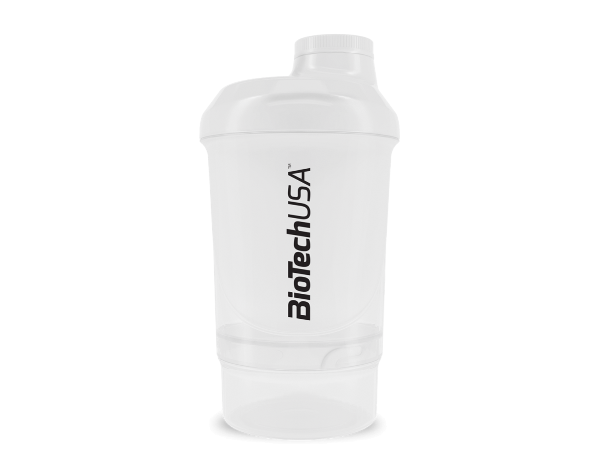 Biotech USA Wave+ Nano Shaker 300ml + 150ml Opal White