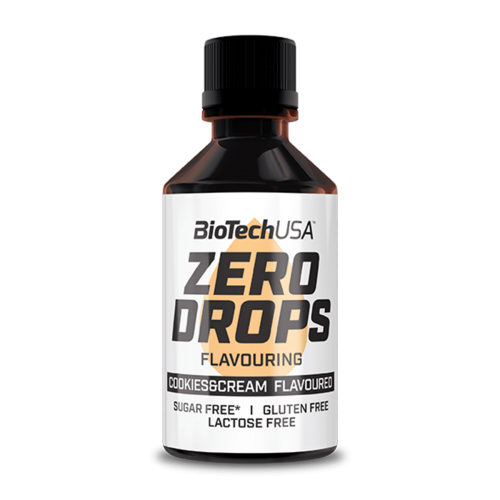 Biotech USA Zero Drops Cookies & Cream 50ml Biotech USA Zero Drops Cookies & Cream 50ml