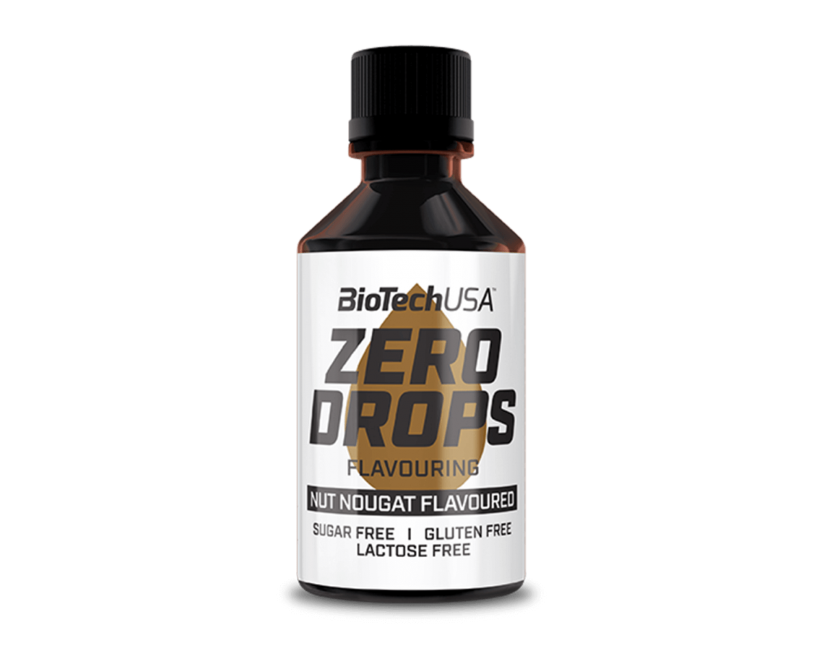 Biotech USA Zero Drops Nut Nugat 50ml