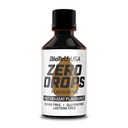 Biotech USA Zero Drops Nut Nugat 50ml Biotech USA Zero Drops Nut Nugat 50ml