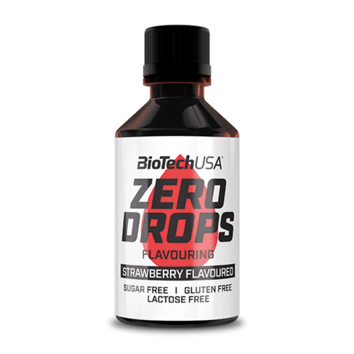 Biotech USA Zero Drops Strawberry 50ml Biotech USA Zero Drops Strawberry 50ml