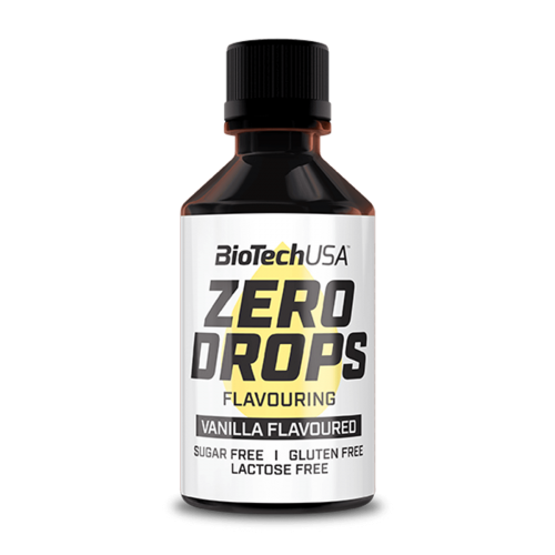 Biotech USA Zero Drops Vanilla 50ml Biotech USA Zero Drops Vanilla 50ml