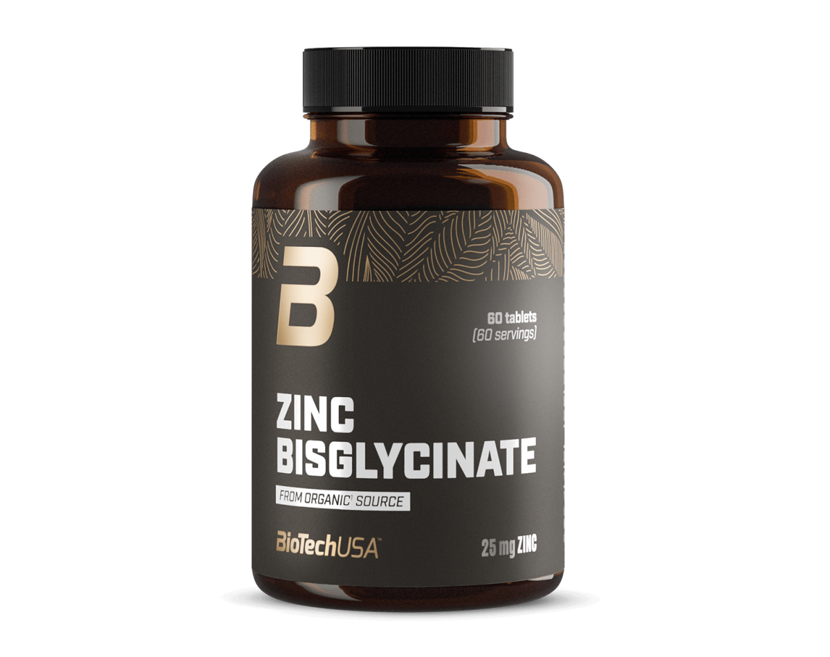 Biotech USA Zinc Bisglycinate 60 Tabs Biotech USA Zinc Bisglycinate 60 Tabs