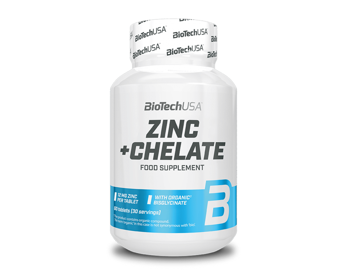 Biotech USA Zinc + Chalate 60 Tabs Biotech USA Zinc + Chalate 60 Tabs