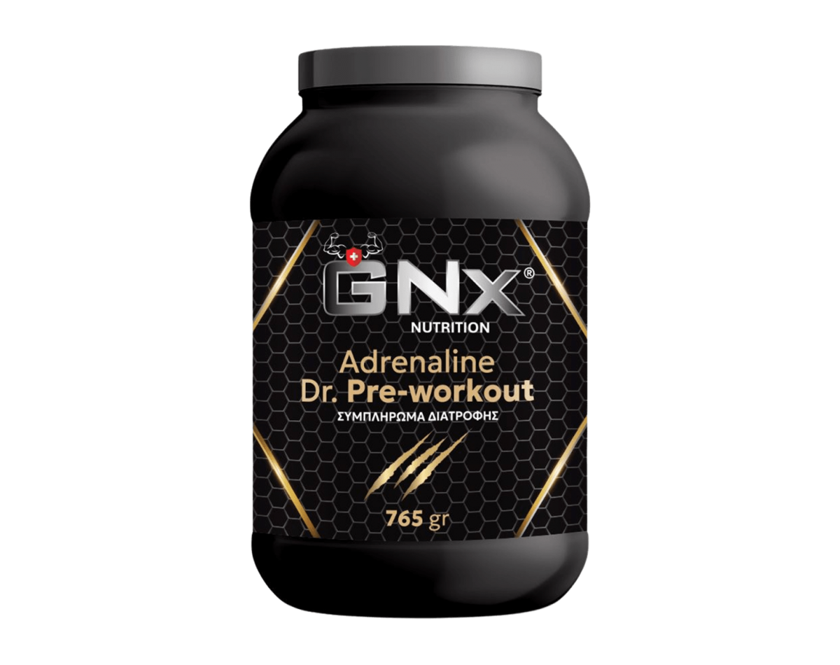 GNx - Giatros Nutrition - Adrenaline Dr. Pre-Workout 765gr GNx - Giatros Nutrition - Adrenaline Dr. Pre-Workout 765gr